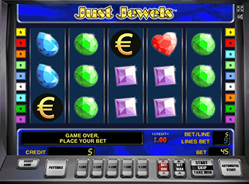 В казино автоматы Just Jewels